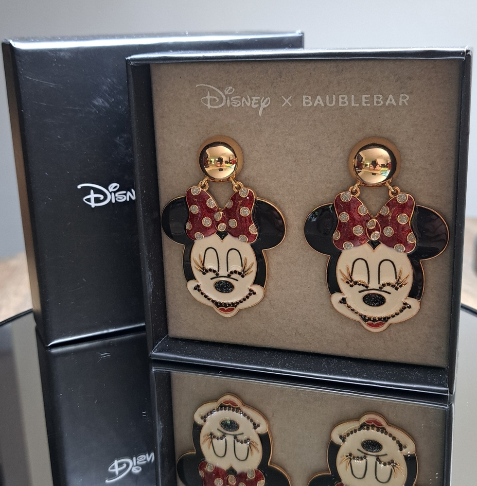 Disney x BaubleBar Minnie Mouse Earrings
